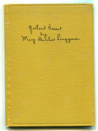 Item #617413 Gathered Verses of Many Years. Mary Beecher LONGYEAR