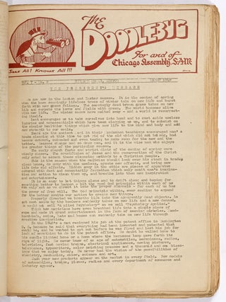 Item #617922 [Magic]: The Doodlebug: For and of Chicago Assembly S.A.M. [A Broken Run of 33...