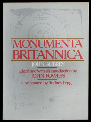 Item #618145 [Facsimile]: Monumenta Britannica: or, A Miscellany of British Antiquities [Parts...