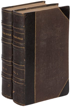 Item #618483 The Cottage Bible and Family Expositor: Containing The Old and New Testaments, with...