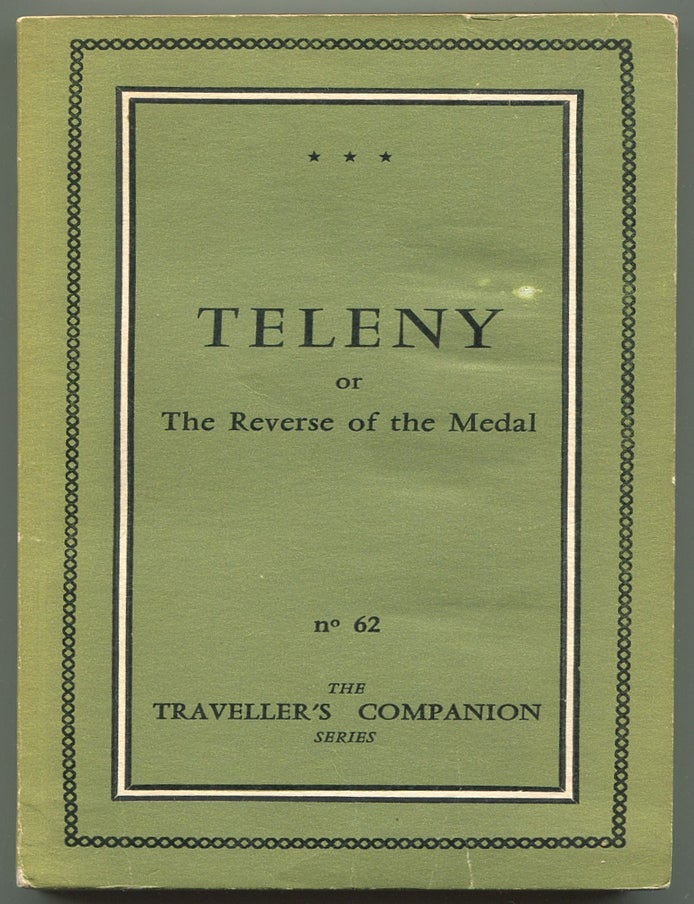 Item #618632 Teleny or The Reverse of the Medal