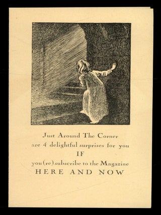 Item #619133 [Magazine Advertisement, Cover Title]: Just Around the Corner are 4 delightful...