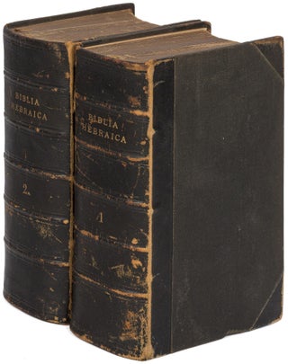 Item #619229 Biblia Hebraica Secundum Editiones Ios, Athiae, Ioannis Leusden, Io. Simonis...