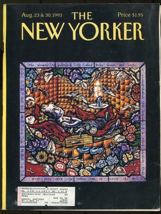 Item #619282 The New Yorker – August 23 & 30, 1993. Jamaica KINCAID, James Wolcott, Ian...