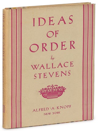 Ideas of Order. Wallace STEVENS.