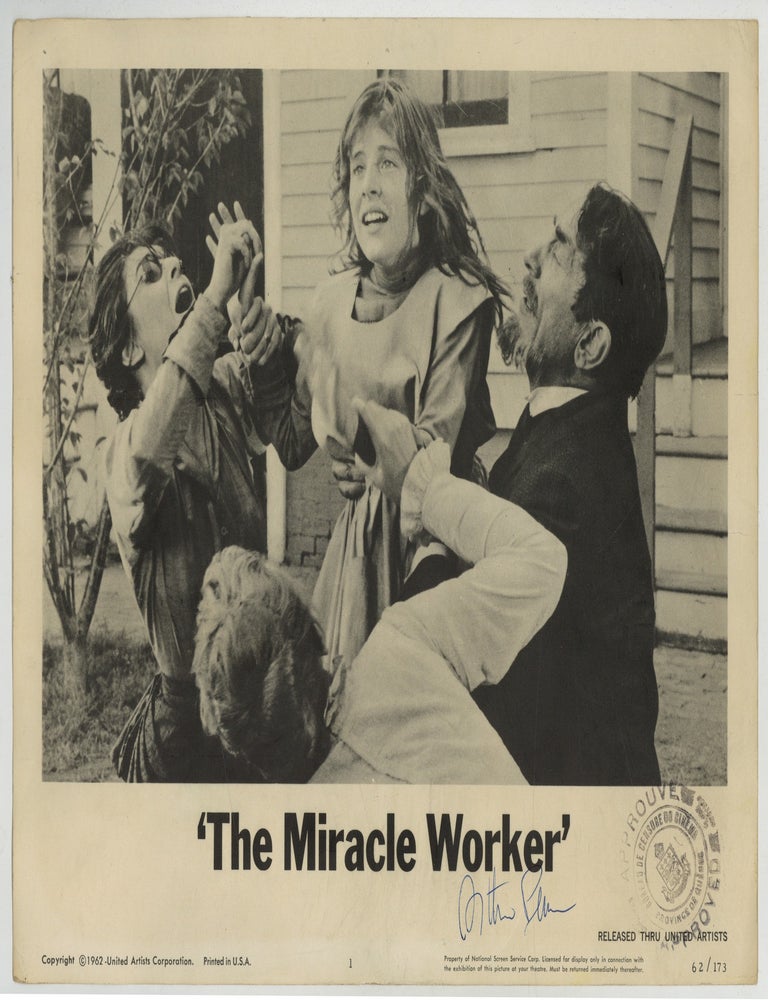 Item #619490 [Lobby card]: The Miracle Worker. William GIBSON, Arthur Penn.