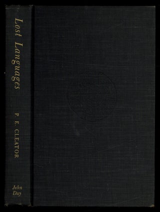 Item #619938 Lost Languages. P. E. CLEATOR