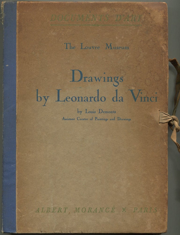Item #620057 Drawings by Leonardo da Vinci (Documents D'Art: The Louvre Museum). Louis DEMONTS.