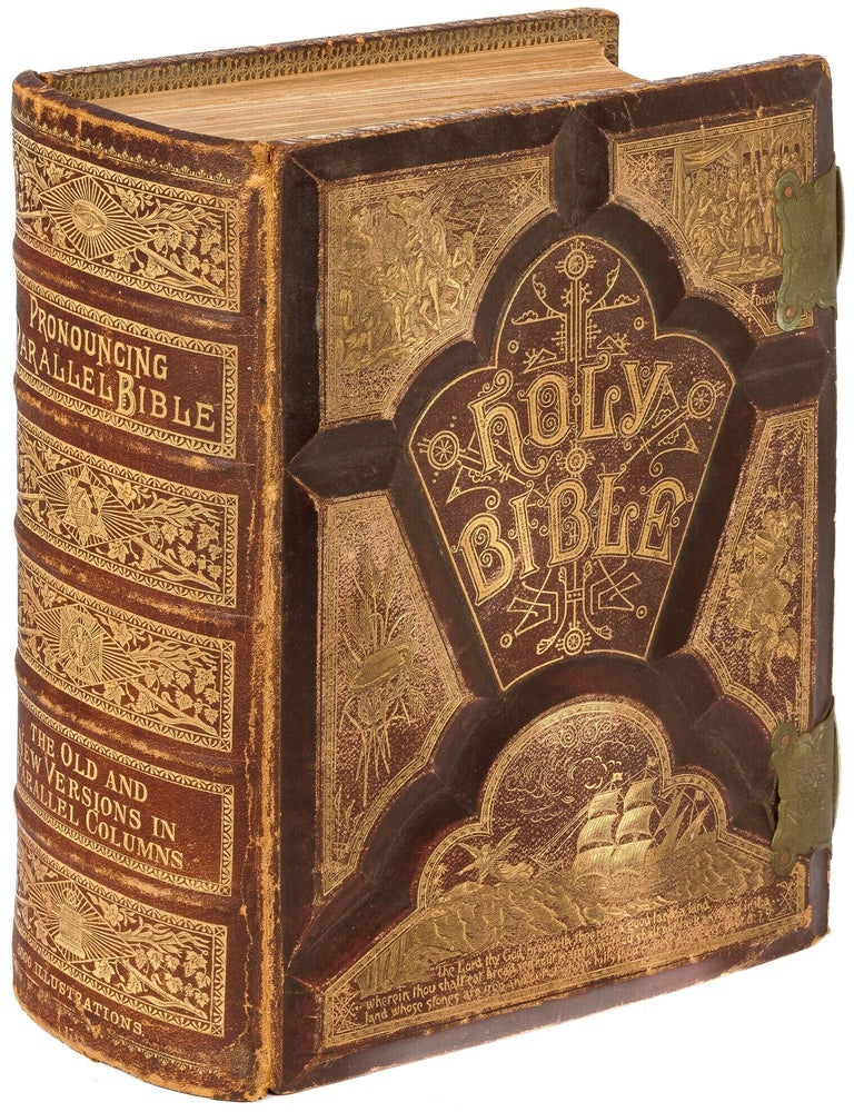 Holy Bible: The Pronouncing Edition, The Authorized and Revised Versions Old and New Testaments. Sanford H. MOSES, and Libbie.