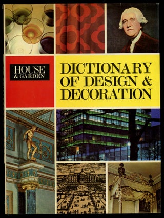 Item #620690 House & Garden Dictionary of Design & Decoration. Robert HARLING