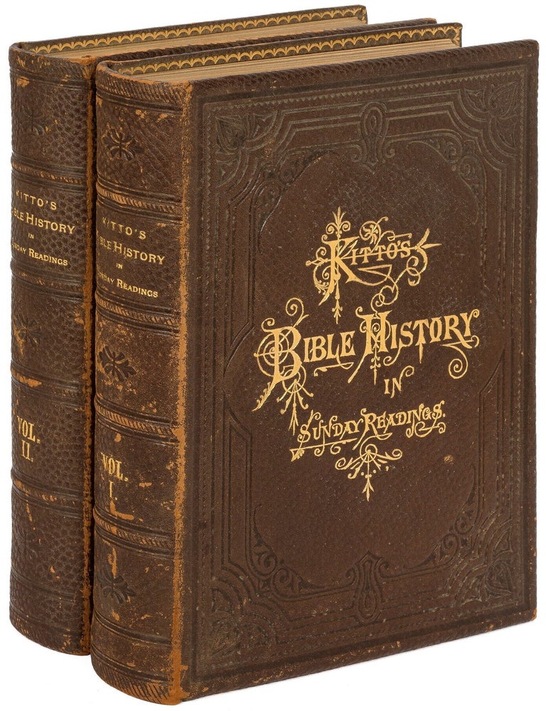 Item #620997 Kitto&rsquo;s Bible History in Sunday Readings. KITTO, John.