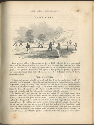 The American Boy's Book of Sports and Games: A Repository of In-and-Out-Door Amusements for Boys and Youth. Illustrated with over Six Hundred Engravings