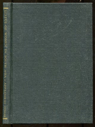 Item #621629 Status of Women in South Asia. Dr. A. APPADORAI