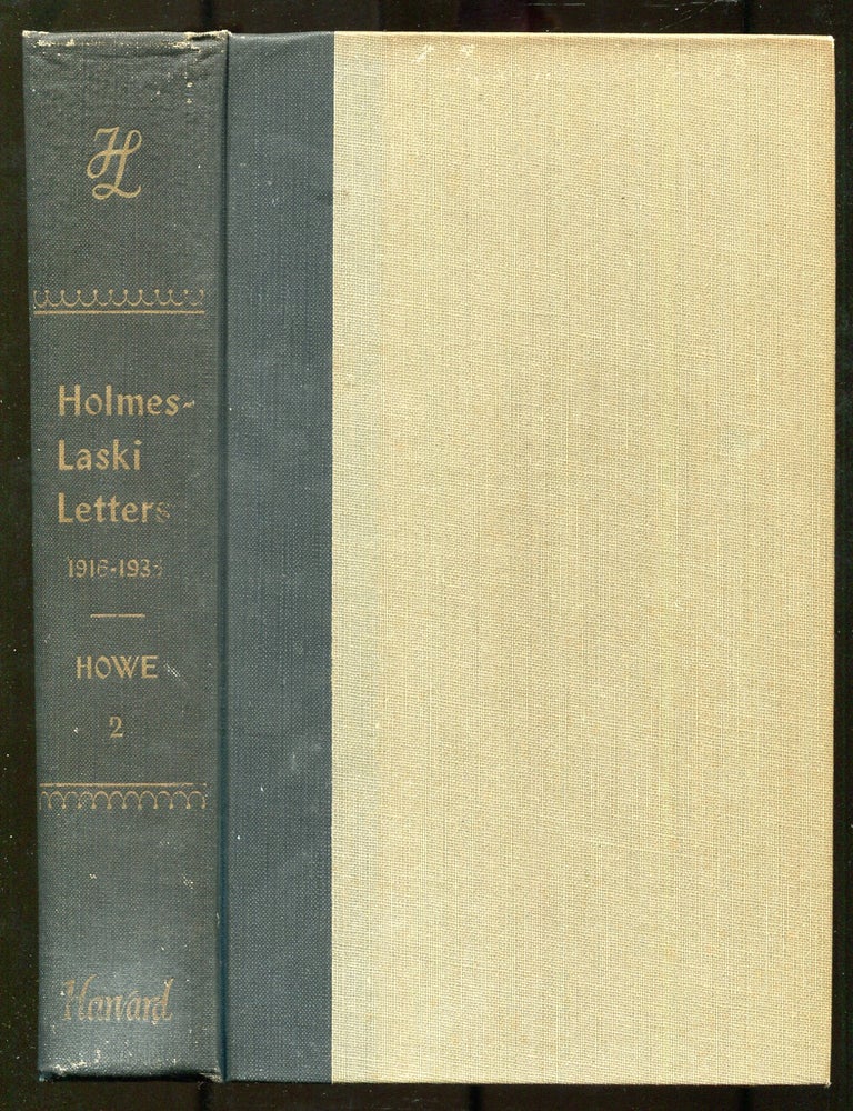 Item #621681 Holmes-Laski Letters: The Correspondence of Mr. Justice Holmes and Harold J. Laski 1916-1935 Volume II (only). Harold LASKI, Mark Dewolfe Howe, Mr Justice Holmes.