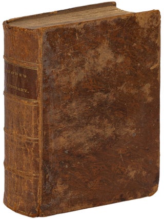 Item #621826 A Dictionary of The Holy Bible. Rev. John BROWN