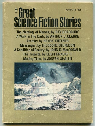 Item #621902 Great Science Fiction Stories – Number 3. Ray BRADBURY, Jack Vance, Margaret St....
