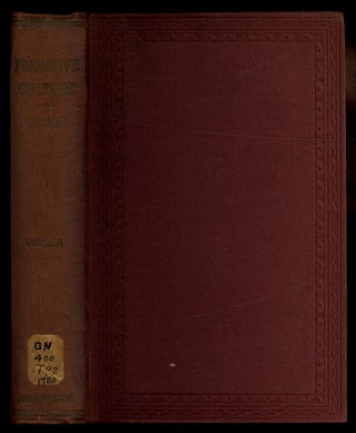 Item #622133 Primitive Culture: Researches into the Development of Mythology, Philosophy,...