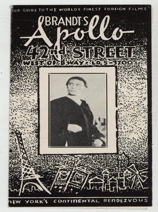 Item #622358 [Printed Advertisement]: Brandt's Apollo 42nd Street: New York's...