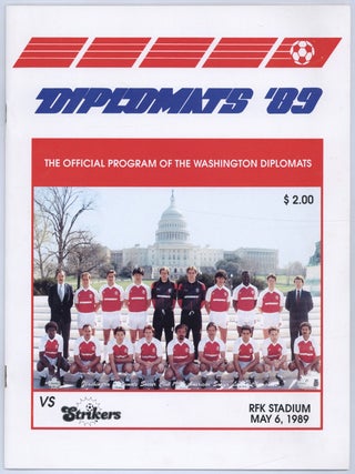 Item #622382 Diplomats '89: The Official Program Of The Washington Diplomats vs Strikers,...