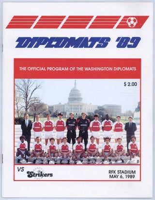 Item #622382 Diplomats '89: The Official Program Of The Washington Diplomats vs Strikers,...