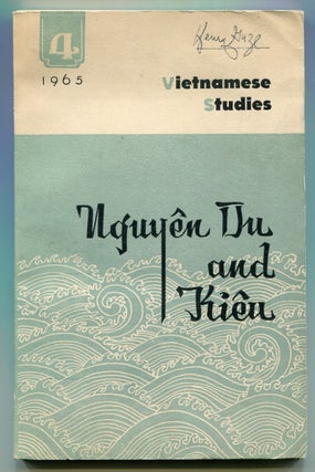 Item #622607 Vietnamese Studies: Nguyen Du and "Kieu"