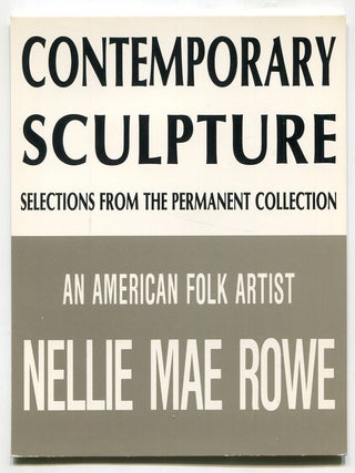 Item #623121 [Postcard]: Contemporary Sculptures and Nellie Mae Rowe: An American Folk Artists....