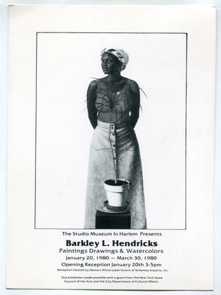 Item #623125 [Postcard]: Barkley L. Hendricks: Paintings & Watercolors. Barkley L. HENDRICKS