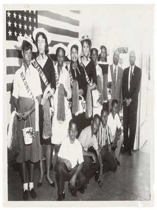 Item #623156 Original Photograph featuring "The Nixonettes," Young African-American...