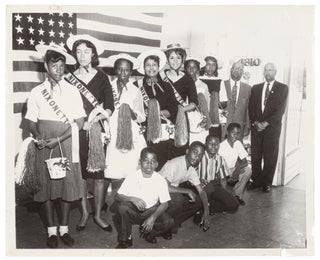 Item #623156 Original Photograph featuring "The Nixonettes," Young African-American...