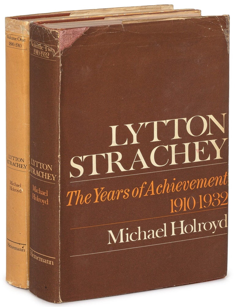 Lytton Strachey: A Critical Biography. The Unknown Years 1880-1910 [and] The Years of Achievement. Michael HOLROYD.