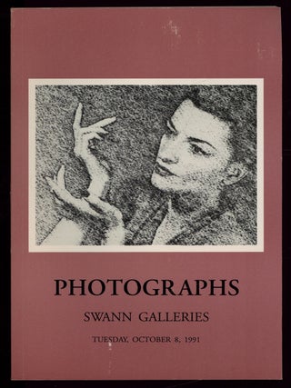 Item #623225 [Auction Catalog]: Photographs. Tuesday, October 8, 1991. Swann Galleries, Inc