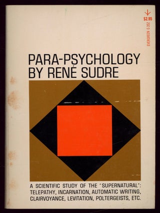 Item #623235 Parapsychology. Ren&eacute; SUDRE