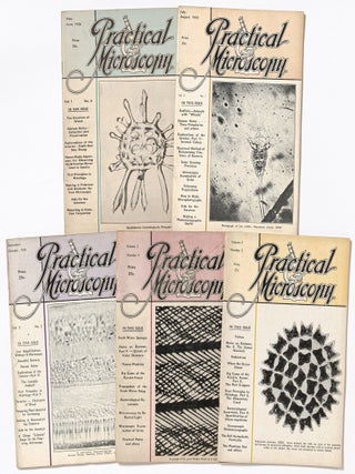 Item #623401 Practical Microscopy &ndash; Vol. 1, No. 6 and Vol. 2, Nos. 1, 2, 4, and 5 [Five...