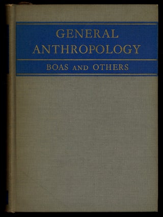 Item #623428 General Anthropology. Franz BOAS