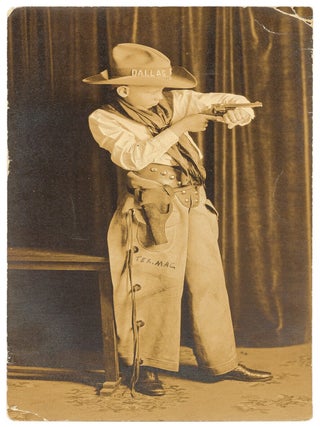 Item #623474 1925 Photograph of a Young Texas Cowboy