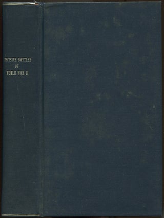 Item #624055 Decisive Battles of World War II: The German View. H. A. JACOBSEN, J. Rohwer
