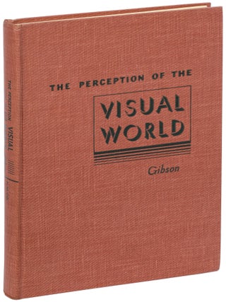 Item #624267 The Perception of the Visual World. James J. GIBSON
