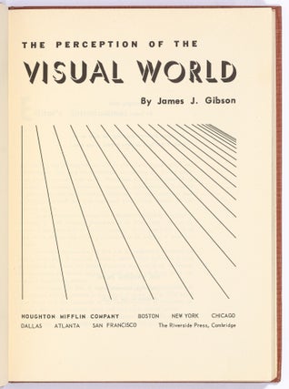 The Perception of the Visual World