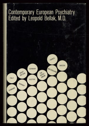 Item #624353 Contemporary European Psychiatry. Leopold BELLAK