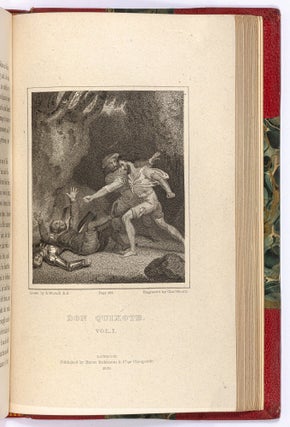 The Life and Adventures of Don Quixote de la Mancha. A New Edition, with Engravings from Designs by Richard Westall. (4 Volumes)