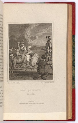The Life and Adventures of Don Quixote de la Mancha. A New Edition, with Engravings from Designs by Richard Westall. (4 Volumes)
