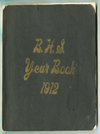 Item #625020 B.H.S. Year Book 1912