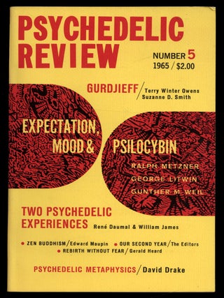 Item #625080 The Psychedelic Review - Number 5, 1965. Richard ALPERT, Felix Morrow, Ralph...