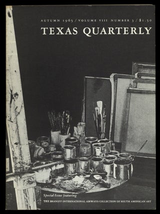 Item #625091 An Issue Devoted to the Contemporary Painting in South America [in] The Texas...