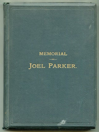 Item #625144 Memorial of Joel Parker
