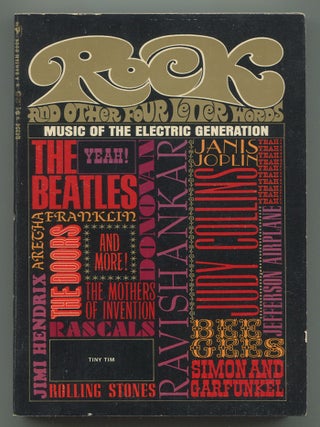Item #625269 Rock and Other Four Letter Words. J. MARKS