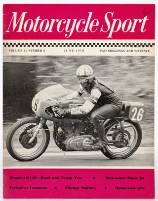 Item #625537 Motorcycle Sport — Volume 11, Number 6, June, 1970