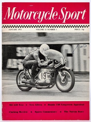 Item #625539 Motorcycle Sport &mdash; Volume 13, Number 1, January, 1972