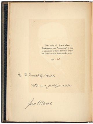 John Markle: Representative American