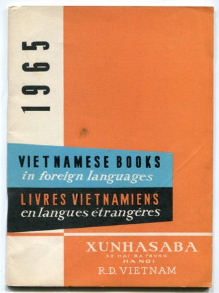 Item #625660 Books to be Published in 1965. [Cover title]: Vietnamese Books in Foreign Languages...